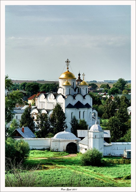 Pokrovsky (Intercession) Cathedral of Pokrovsky Convent. Suzdal. XVI AD.