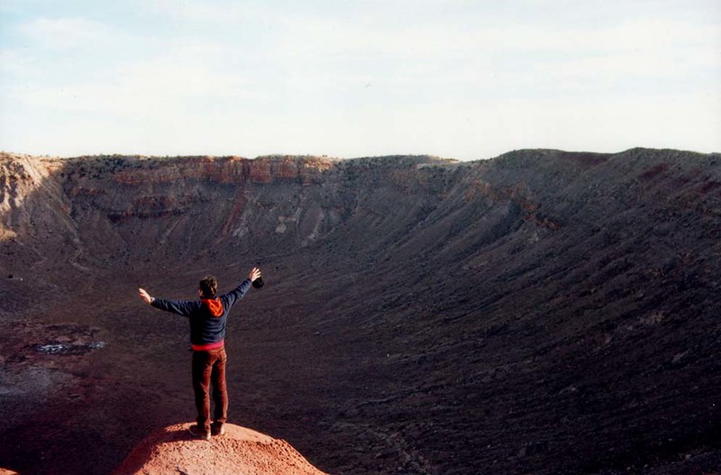 paolo meteor crater