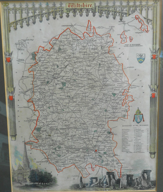 Wiltshire - Atlas from the 1840s