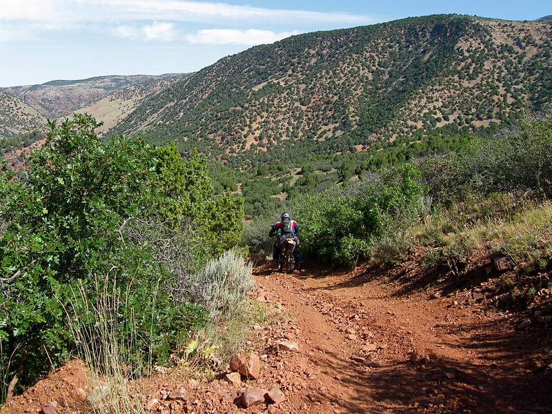 Al Gay trail descent