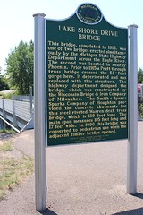 Lake Shore Drive Bridge Historic Marker (Keweenaw County, Michigan)