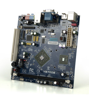VIA EPIA-M720 Mini-ITX Board - Front Angle | by viagallery.com