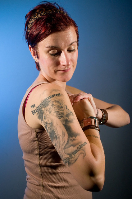 Liz Knight tattoo shot 2