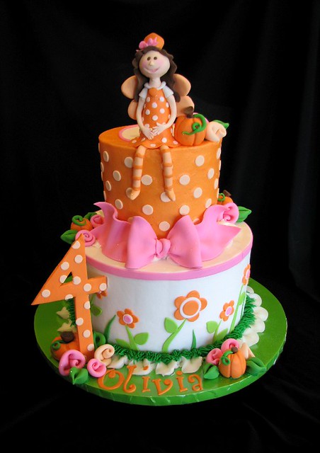 Pumpkin Fairy Cake