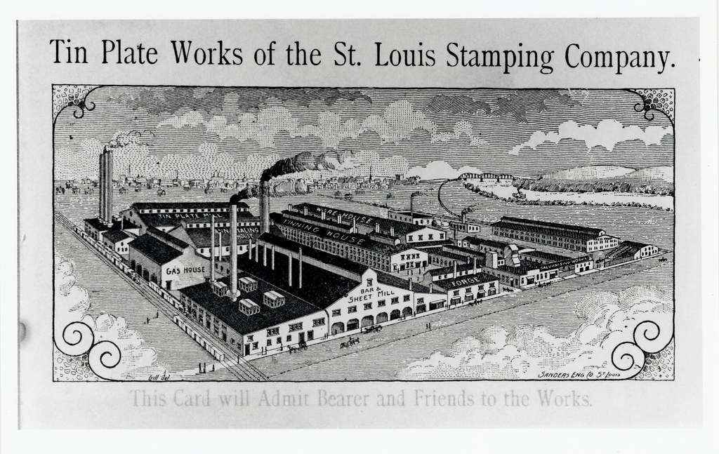 Tin Plate Works of the St. Louis Stamping Company | Six Miles of Local History | Flickr