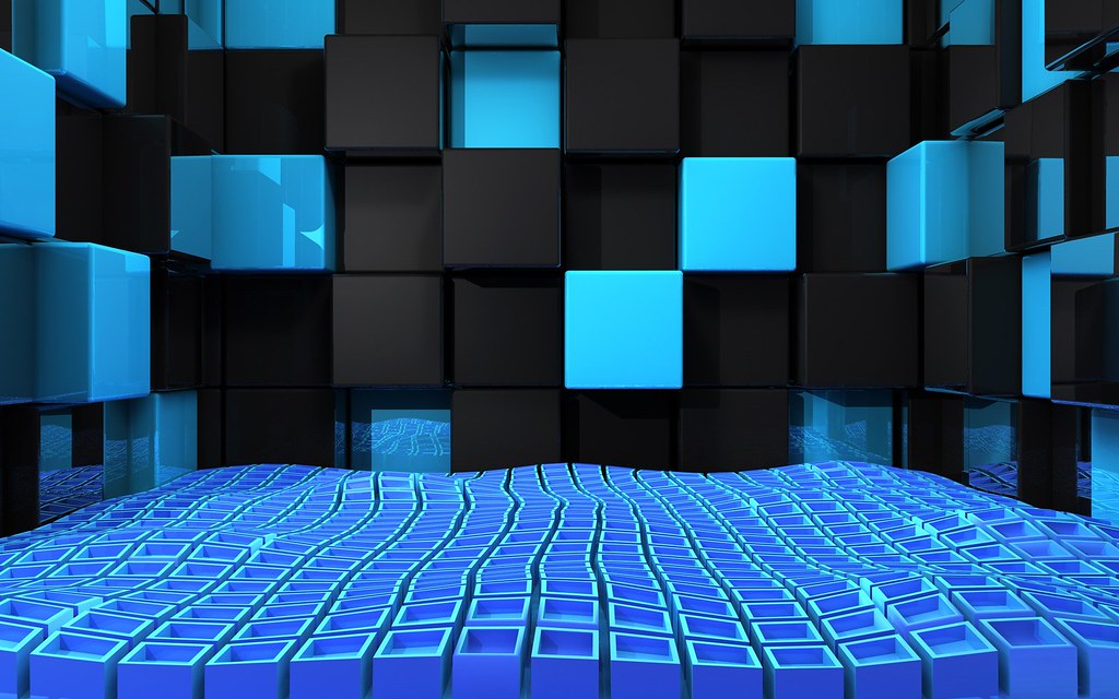 3D-Cubes-the-cubes-wallpaper-black-blue-3d-cubes-wallpaper… | Flickr