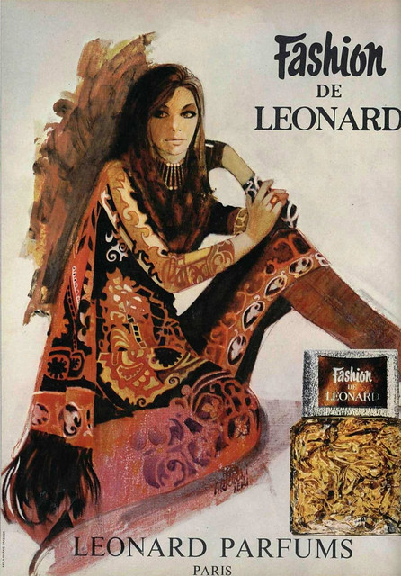 70s ad : Fashion, a Leonard perfume