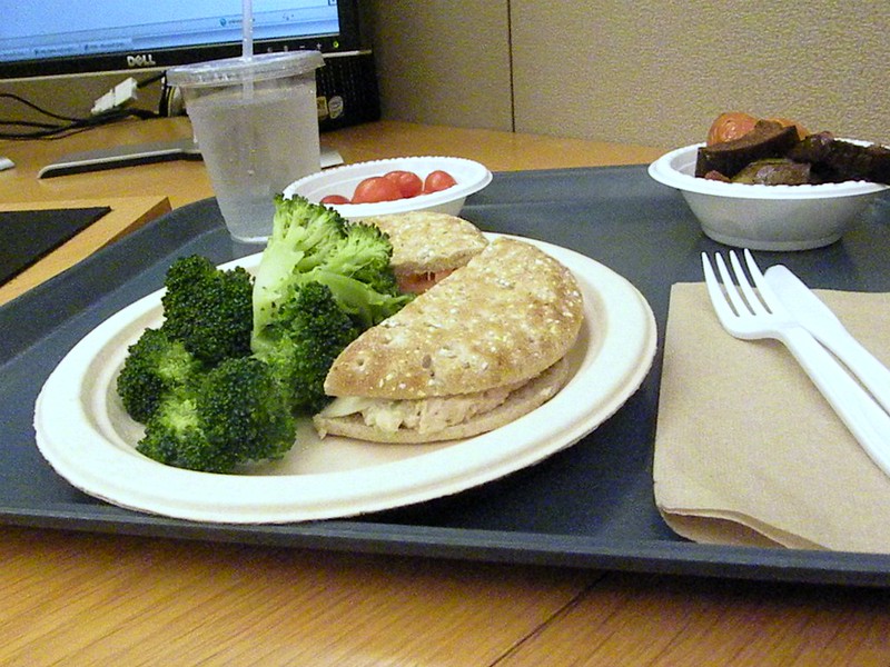 Day 263 - Lunch At My Desk