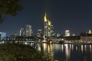 Frankfurt am Main bei Nacht | by Qfelder
