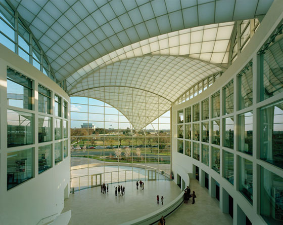 United States Institute of Peace, architecture: Moshe Safdie, photo via designboom