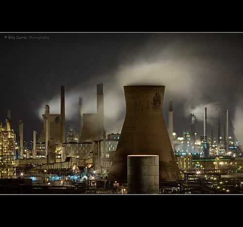 Grangemouth Petrochemical Plant by Billy Currie