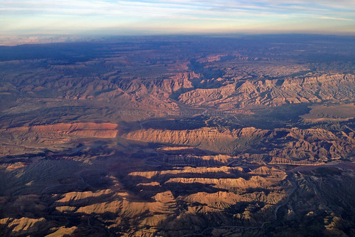 sunset arizona flying aircraft flight grand canyon 747 iphone 5s iphone365