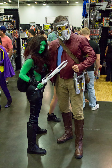 Gamora and Star-Lord
