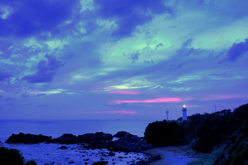 sunset sea canon wakayama 和歌山 kushimoto 串本 5dmarkii japan　hdr