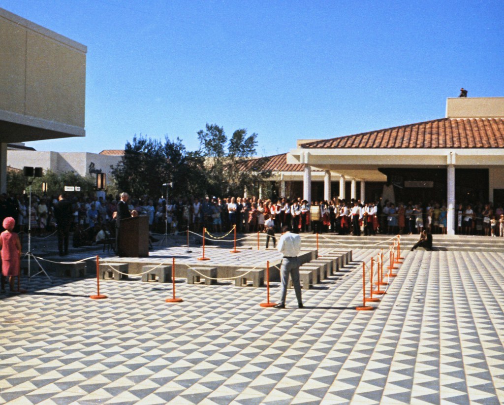 Fashion Island opening, Newport Beach, 1967, There are no k…