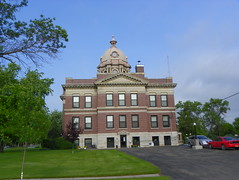 Dickey County Courthouse, Rear View