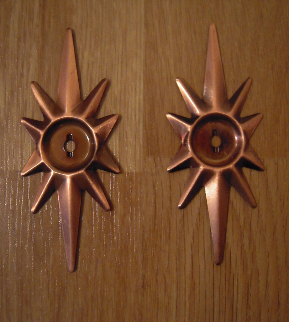 Copper Starburst Backplates For Cabinet Pulls My New Hom Flickr