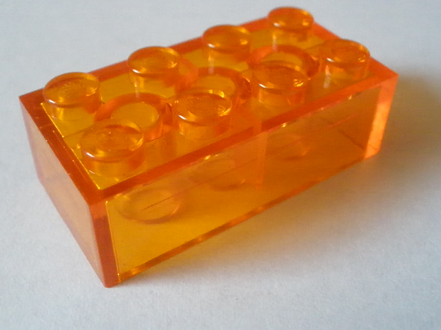 LEGO: trans-orange