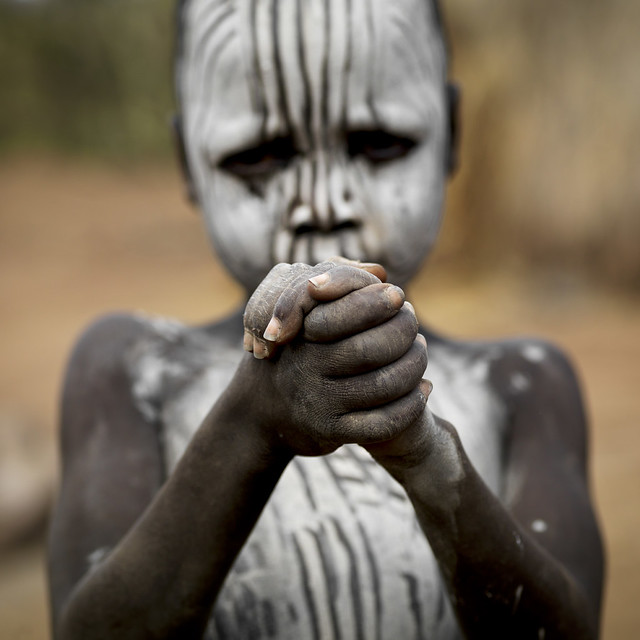 Mursi kid - Ethiopia