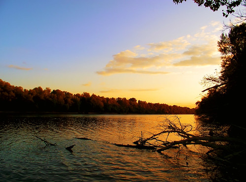 autumn sunset river hungary naplemente szeged magyarország tisza ősz folyó