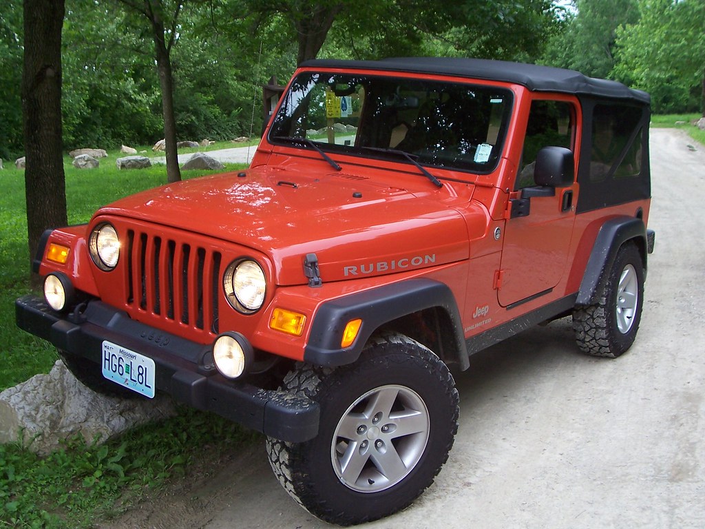 2005 LJ Rubicon Impact Orange | My 05 Jeep LJ (Unlimited) Ru… | Flickr