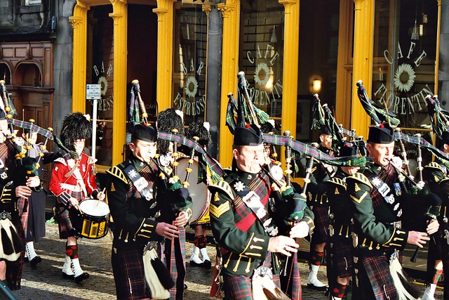 Edinburgh November 2002 - Remembrance Day
