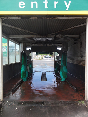 old green september carwash brushes bp southaustralia 2011 hectorville ryko ultraclean