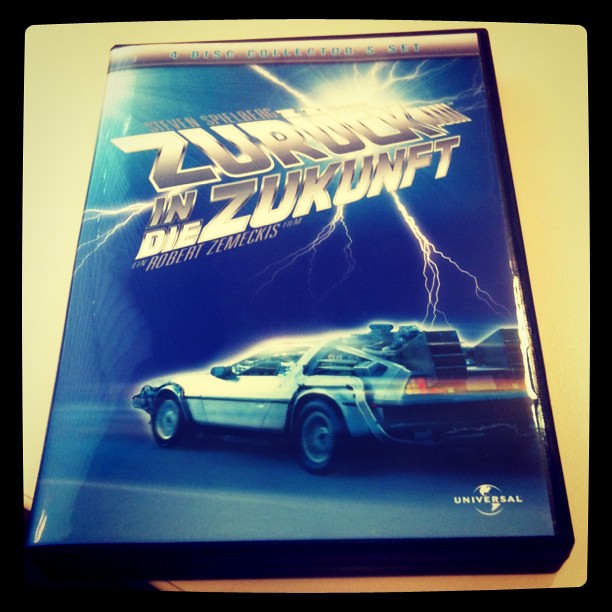 Back To The Future DVD Box
