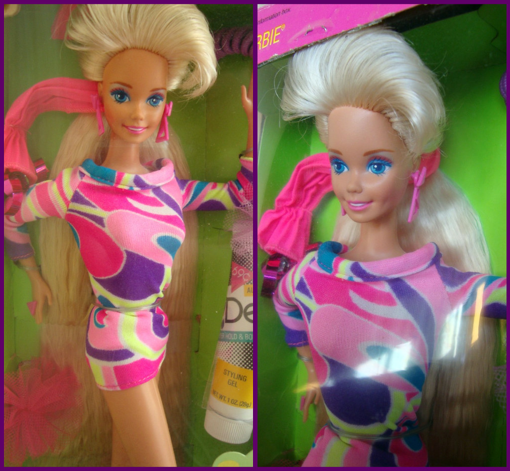 Parrucca bionda di Barbie