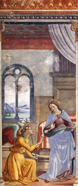 Domenico Ghirlandaio - Annunciation (1486-90)