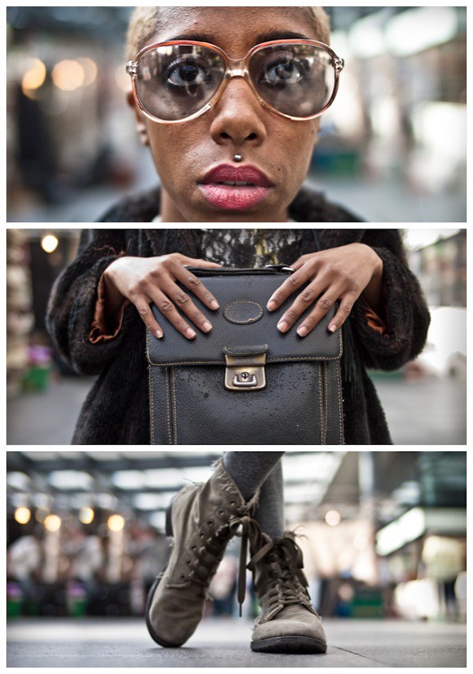 Triptychs of Strangers #23, The Kharise Francis herself - London