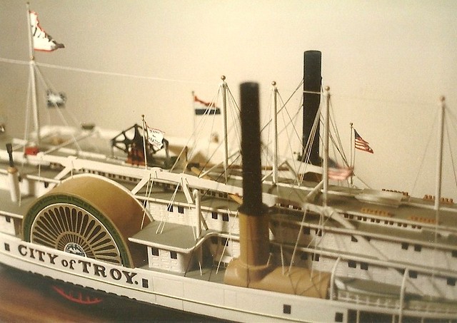 CITY OF TROY c.1876 -Port detail