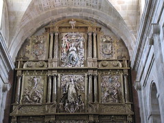 Monasterio de Santa María de Montederramo - Parte superior del retablo mayor