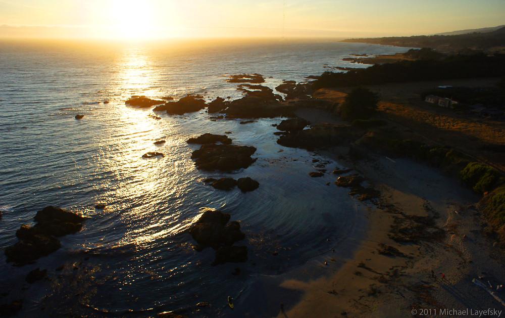 Sunset at Sea Ranch by Michael Layefsky