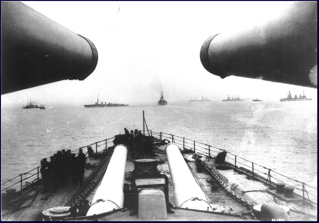A Glimpse of the Grand Fleet circa 1914 - 1919