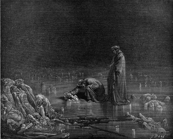 Inferno, Canto 32 Dante addresses the traitor Bocca degli … | Flickr
