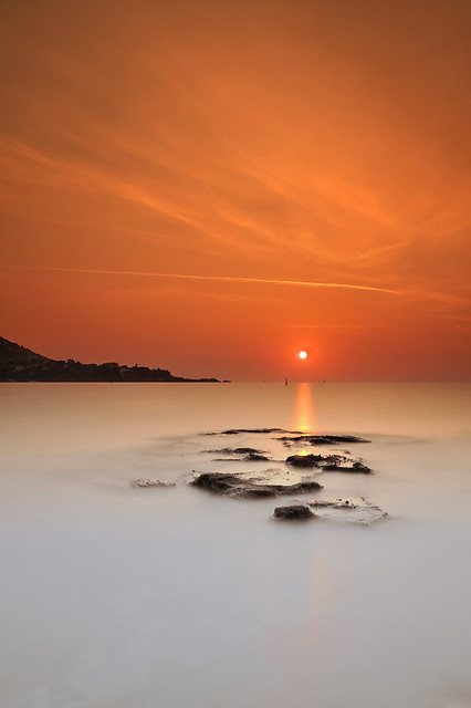 Orange sunrise ~ Cap Esterel ~ Côte d'Azur (French Riviera) ~ France