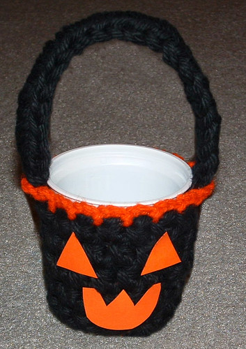Recycled Halloween Treat Cup