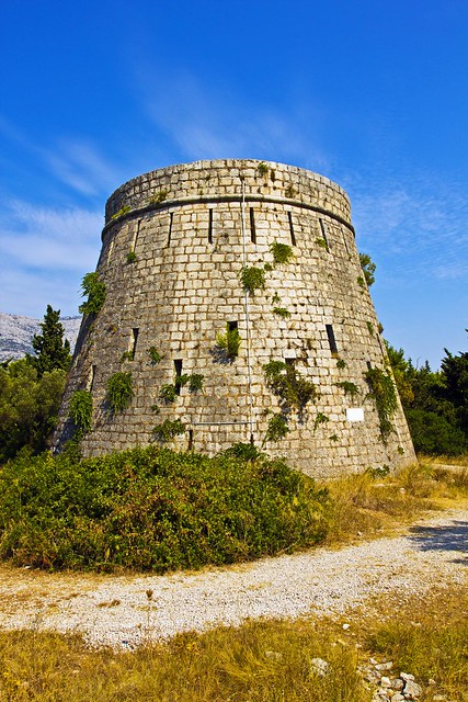 Curzola or Korcula Tower Korcula Island  Croatia