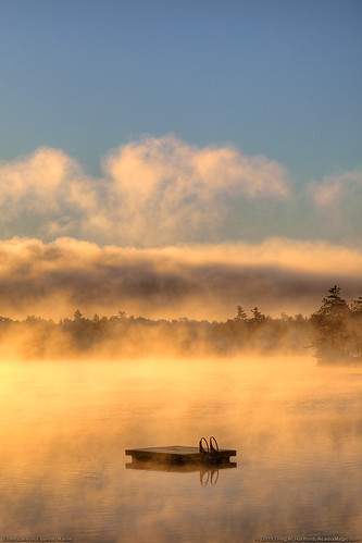 mist lake nature fog clouds reflections landscape pond newengland float fayette echolake morningmist morningfog platinumheartaward fayettemaine