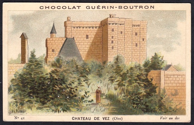 French Tradecard - Chateau de Vez