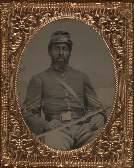 Portrait of Black Union Soldier | 1864