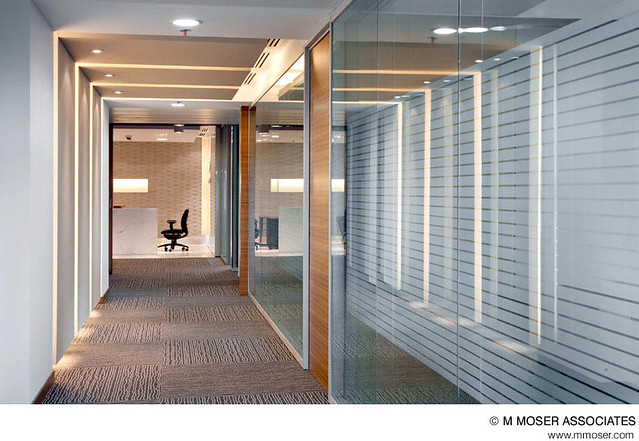 Office design by M Moser Associates