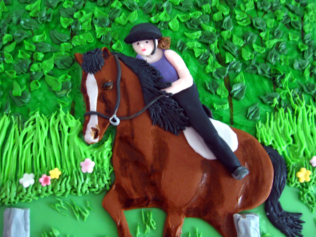 Horseback Riding cake