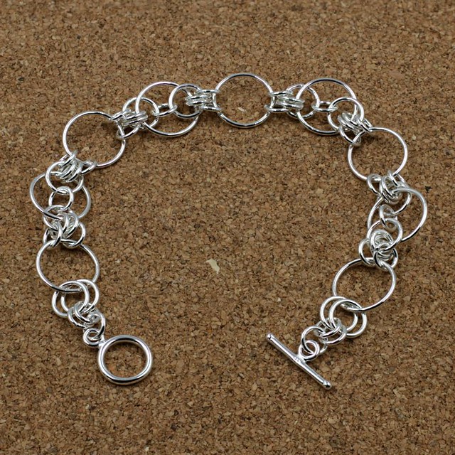 Sterling Silver Bracelet - Celeste Chains - Chain Me Up - … | Flickr