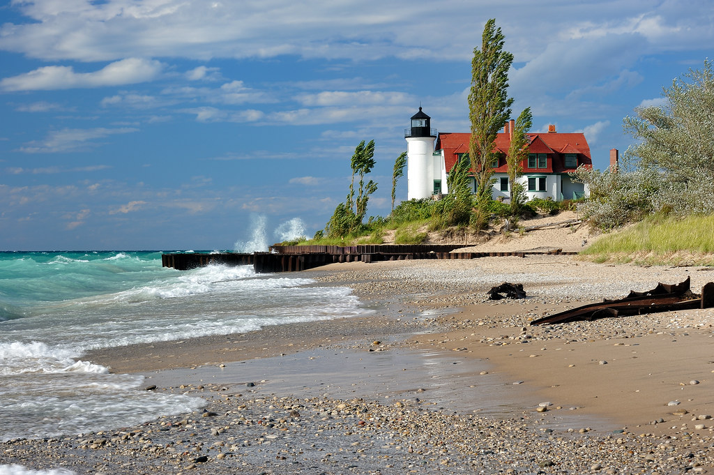 Point Betsie Lighthouse - Crystallia , Michigan