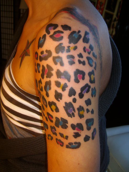 Leopard Print Tattoo Punk | Amanda Killoran | Flickr