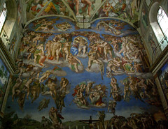 El Judici Final de Michelangelo, Capella Sixtina, Vaticà