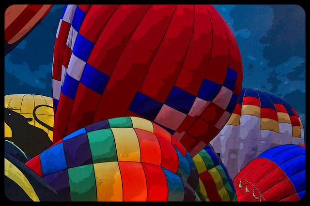Forest Park Hot Air Balloon Glow