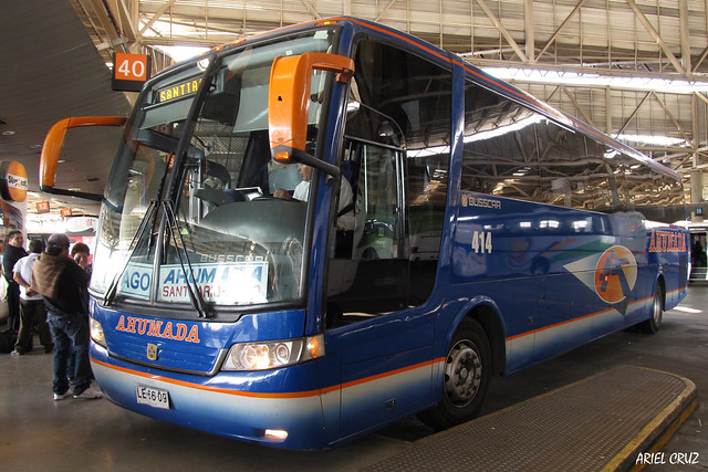 Buses Ahumada | Terminal San Borja | Busscar Vissta Buss LO / LE6609